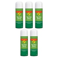 Bosisto's Tea Tree Spray 125g x 3 Bundle of 5