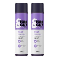 Toni & Guy Purple Conditioner for Blonde Hair 250mL Pack of 2