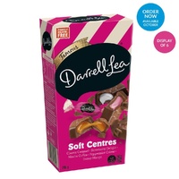 Darrell Lea Soft Centres Gift Box 255g Counter Display of 6