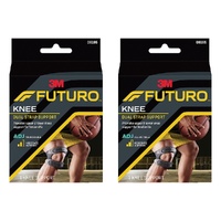 Futuro Dual Strap Knee Support Adjustable Pack of 2