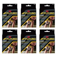 Futuro Dual Strap Knee Support Adjustable Pack of 6