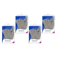 Manicare Charcoal Exfoliating Gloves x 3 Bundle of 4