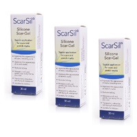 Scar Heal ScarSil Silicone Scar Gel 30mL Pack of 3