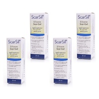 Scar Heal ScarSil Silicone Scar Gel 30mL Pack of 4