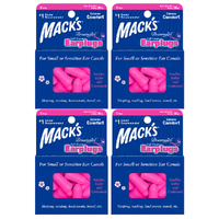 Macks Dreamgirl Soft Foam Earplugs 20 Pair Bulk Pack Comfortable Noise Reduction