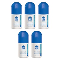 Ego QV Naked Anti-perspirant Deodorant Roll-on 80g Pack of 5