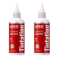Kiss Tintation SemiPermanent Hair Colour with Aloe Vera 2x 148ml Cajun Spice T860