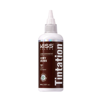 Kiss Tintation Semi-Permanent Hair Colour with Aloe Vera 148ml Honey Brown T871