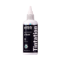 Kiss Tintation Semi-Permanent Hair Colour with Aloe Vera 148ml Jet Black T999