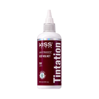 Kiss Tintation Semi-Permanent Hair Colour with Aloe Vera 148ml Red Velvet T552