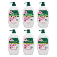 Palmolive Naturals Milk & Cherry Blossom Body Wash 1L Pack of 6