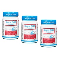Life-Space Shape B420 Probiotic 60 Capsules Pack of 3