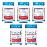 Life-Space Shape B420 Probiotic 60 Capsules Pack of 5