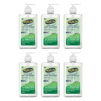 Ego Aqium with Aloe Antibacterial Hand Sanitiser 375mL Pack of 6