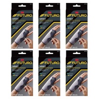Futuro Wrist Comfort Stabilising Brace Adjustable Black & Grey Pack of 6