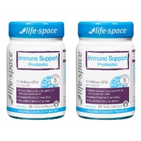 Life-Space Immune Support Probiotic 60 Capsules Pack of 2