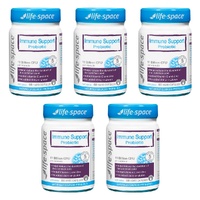 Life-Space Immune Support Probiotic 60 Capsules Pack of 5
