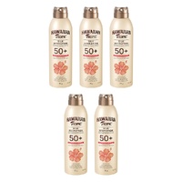 Hawaiian Tropic Silk Hydration Spray SPF50+ 175g Pack of 5