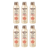Hawaiian Tropic Silk Hydration Spray SPF50+ 175g Pack of 6
