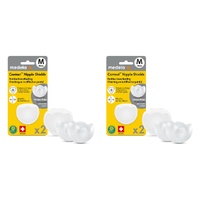 Medela Contact Nipple Shields Medium 2 Pack Bundle of 2
