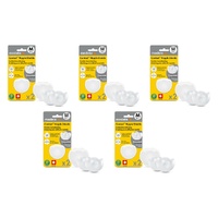 Medela Contact Nipple Shields Medium 2 Pack Bundle of 5