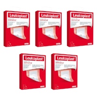 Leuko Leukomed T Plus Sterile Post-Op 8cm x 10cm 5 Pack Bundle of 5