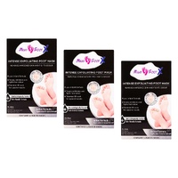 Milky Foot Active Exfoliating Foot Mask XL Pack of 3