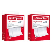 Leukoplast Soft Precut First Aid Dressing 6cm x 10cm Pack of 2