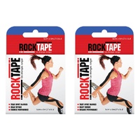 RockTape Kinesiology Sports Tape 5cm x 5m Pack of 2