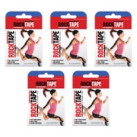 RockTape Kinesiology Sports Tape 5cm x 5m Pack of 5