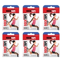 RockTape Kinesiology Sports Tape 5cm x 5m Pack of 6