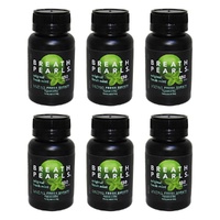 Breath Pearls Large Breath Freshener 150 Pack Bundle of 6