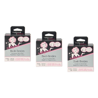 Hollywood Fashion Secrets Boob Besties Breast Tape Nipple Covers Set Pack of 3