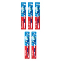 Colgate Extra Clean Manual Toothbrush, Medium Bristles Pack of 5