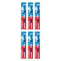 Colgate Extra Clean Manual Toothbrush, Medium Bristles Pack of 6