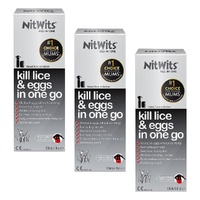 NitWits All in One treatment 120mL Pack of 3