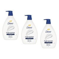 Dove Triple Hydrate Body Wash 1L x 3 Bundle of 3