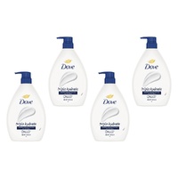 Dove Triple Hydrate Body Wash 1L x 3 Bundle of 4