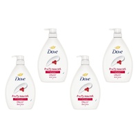 Dove Fruity Nourish Body Wash 1L Pack of 4