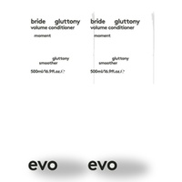 Evo Bride of Gluttony Volumising Conditioner 500ml Pack of 2