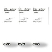 Evo Bride of Gluttony Volumising Conditioner 500ml Pack of 3