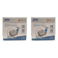 A&D Medical Compact Compressor Nebuliser Pack of 2