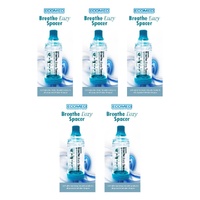 Ecomed Breathe Eazy Spacer with Mouth Piece Pack of 5