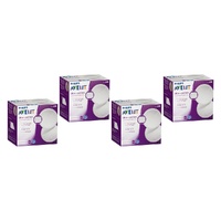 Philips Avent Ultra Comfort Disposable Breast Pads 60 Pack Bundle of 4