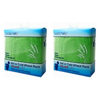 Bodichek Hot/Cold Wheat Pack, Rectangle, 25 x 15cm Bundle of 2