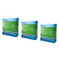 Bodichek Hot/Cold Wheat Pack, Rectangle, 25 x 15cm Bundle of 3