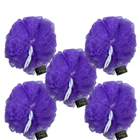 Beauty & Me Large Exfoliating Bath Shower Mesh Sponge Scrubber