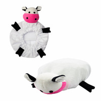 Shower Cap Animal Collection Cow White Colour