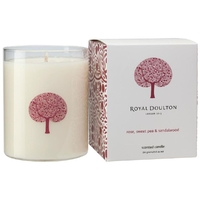 Royal Doulton Fable Scented Candle Rose Sweet Pea & Sandalwood 250g