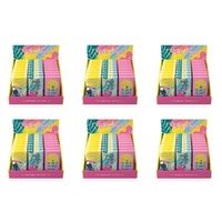 The Somerset Toiletry Co Bath Fizzer Bars 200g Assorted Counter Display of 24 Bundle of 6